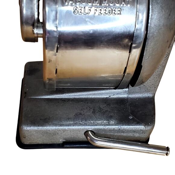 Boston Vacuum Mount Self Feeder Pencil Sharpener Vintage - Picture 3 of 9